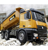 Huina Remote-Controlled RC Dumper Truck - Remote-Controlled Toy in 1:14 Scale