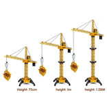 Stuff Certified® Grue télécommandée avec télécommande 2,4 GHz - Grue jouet télécommandée 6 canaux