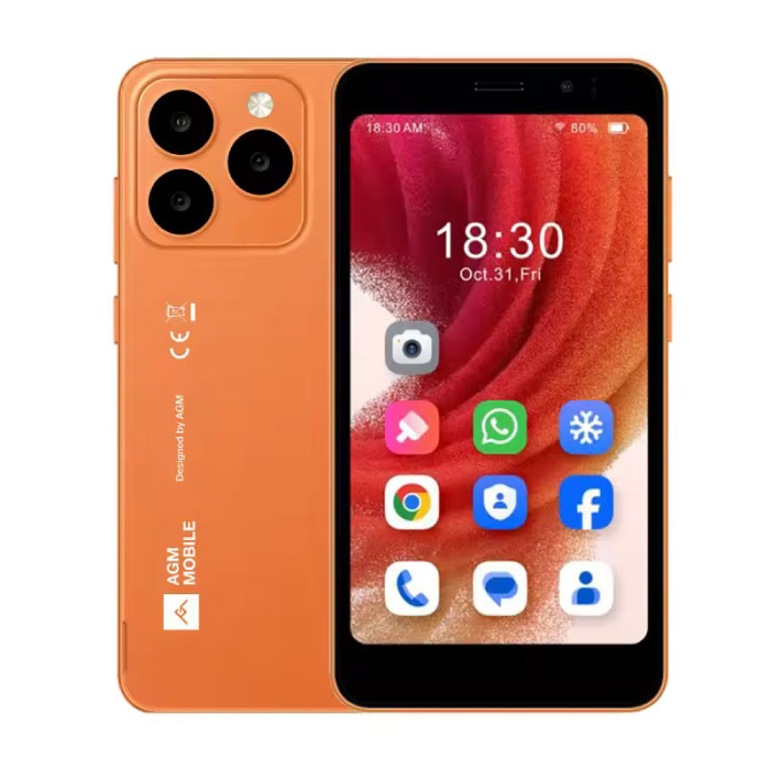 Smartphone N2 Mini - 3 GB di RAM / 32 GB di memoria interna - Batteria da 3000 mAh - Arancione