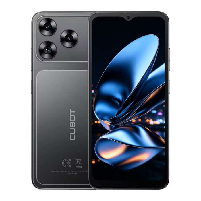 Cubot A50 Smartphone - 6 GB RAM / 128 GB Storage - 5000mAh Battery / 48+16MP Camera - Black