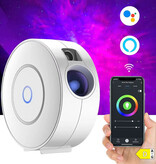 ZCMLED Projecteur de ciel étoilé avec télécommande - Lampe d'ambiance étoilée - Noir