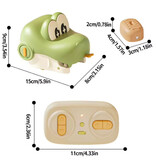 Stuff Certified® RC Slang met Afstandsbediening - Speelgoed Bestuurbaar Robot Dier - Geel