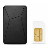 Niuvith G20B GPS-Tracker mit SIM-Karte – 4G-Diebstahlschutz für Auto und Motorrad mit Echtzeit-Ortung – Schwarz