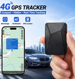 Niuvith Traceur GPS G20B avec carte SIM - Système antivol 4G pour voiture et moto - Suivi en temps réel - Noir