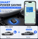 Niuvith G20B GPS Tracker with SIM Card - 4G Anti-Theft Car Bike Security Real Time Tracking - Black