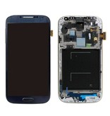 Stuff Certified® Écran Samsung Galaxy S4 I9500 (Écran tactile + AMOLED + Pièces) A + Qualité - Bleu / Noir / Blanc