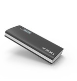 Doca Originele DOCA D566A 13000mAh Powerbank Noodaccu Batterij Oplader Zwart