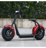 Stuff Certified® City Coco Smart E Electric Scooter Harley Pro - 18 "- 1000W - 12Ah - Red
