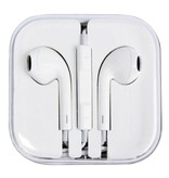 Stuff Certified® Auricolari In-Ear per iPhone / iPad / iPod Auricolari Buds Auricolari Ecouteur Bianchi - Jack AUX per audio chiaro