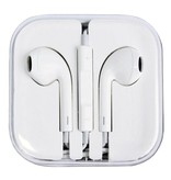 Stuff Certified® Auriculares internos para iPhone / iPad / iPod Auriculares Buds Ecouteur Auriculares Blanco - Clavija auxiliar de sonido claro