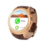 Stuff Certified® Original K18 Plus Smartwatch Smartphone Fitness Sport activité Tracker montre OLED Android iPhone Samsung Huawei or