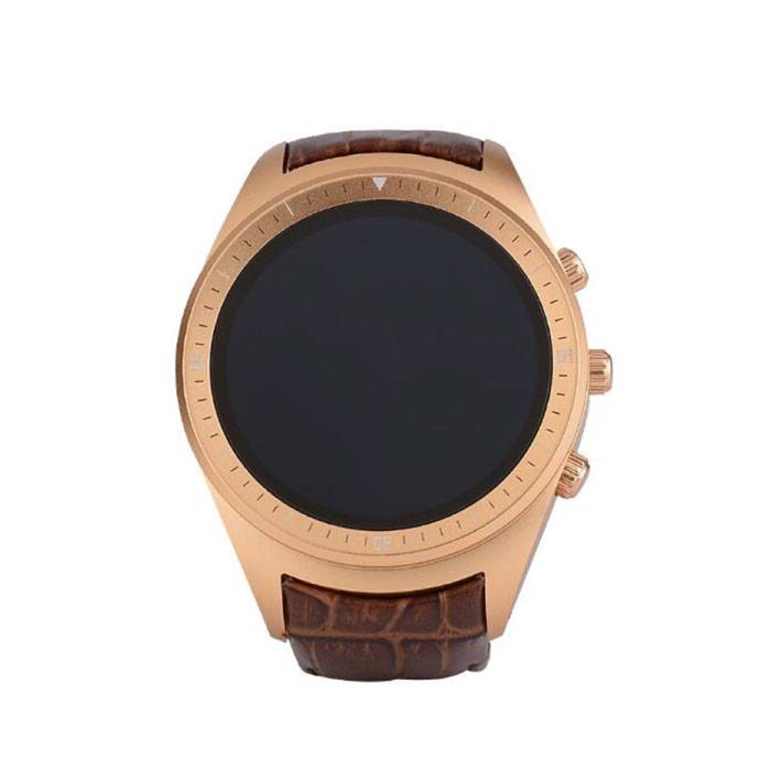 Stuff Certified® Oryginalny Smartwatch K18 Plus Smartwatch Fitness Sport Activity Tracker Zegarek OLED Android iPhone Samsung Huawei Gold