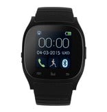 Stuff Certified® Original M26 Smartwatch Smartphone Fitness Sport Aktivität Tracker Uhr OLED Android iOS iPhone Samsung Huawei Schwarz