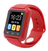 Stuff Certified® Original U80 Smartwatch Smartphone Fitness Sport Activité Tracker Montre OLED Android iPhone Samsung Huawei Rouge