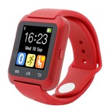 Stuff Certified® Oryginalny Smartwatch U80 Smartwatch Fitness Sport Activity Tracker Zegarek OLED Android iPhone Samsung Huawei Red