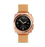 Stuff Certified® Smartwatch originale A11 Smartphone Fitness Sport Activity Tracker Orologio OLED Android iOS iPhone Samsung Huawei Gold Metal
