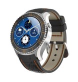 Stuff Certified® Original I2 Smartwatch Smartphone Fitness Sport activité Tracker montre OLED Android iOS iPhone Samsung Huawei argent