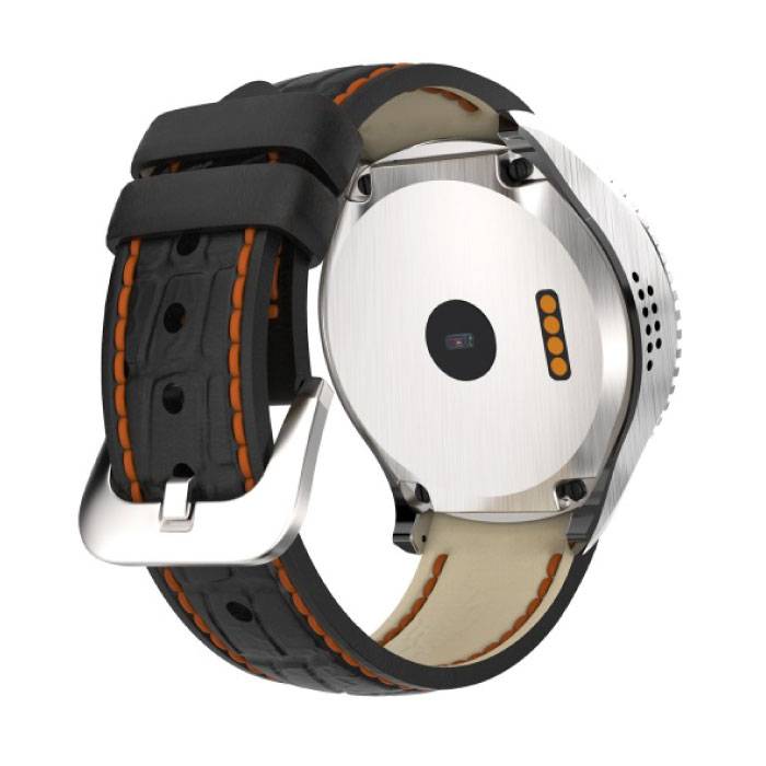 Stuff Certified® Oryginalny Smartwatch I2 Smartwatch Fitness Sport Activity Tracker Zegarek OLED Android iOS iPhone Samsung Huawei Silver