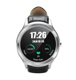Stuff Certified® Originale D5 Smartwatch Smartphone Fitness Sport Activity Tracker Orologio OLED Android iPhone Samsung Huawei Silver