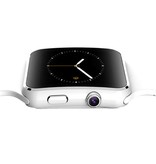 Stuff Certified® Original X6 Smartwatch Smartphone Fitness Deporte Rastreador de actividad Reloj OLED Android iOS iPhone Samsung Huawei Blanco