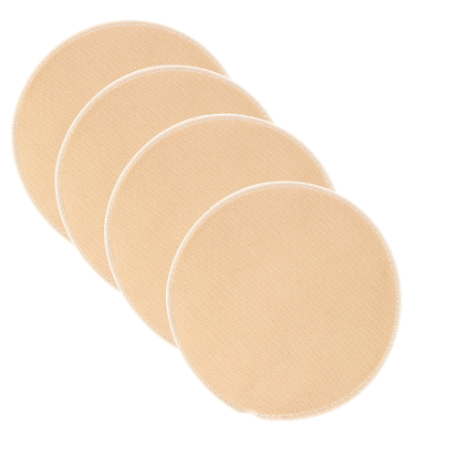 BreastPads Wasbare Zoogcompressen - Beige - 4 stuks