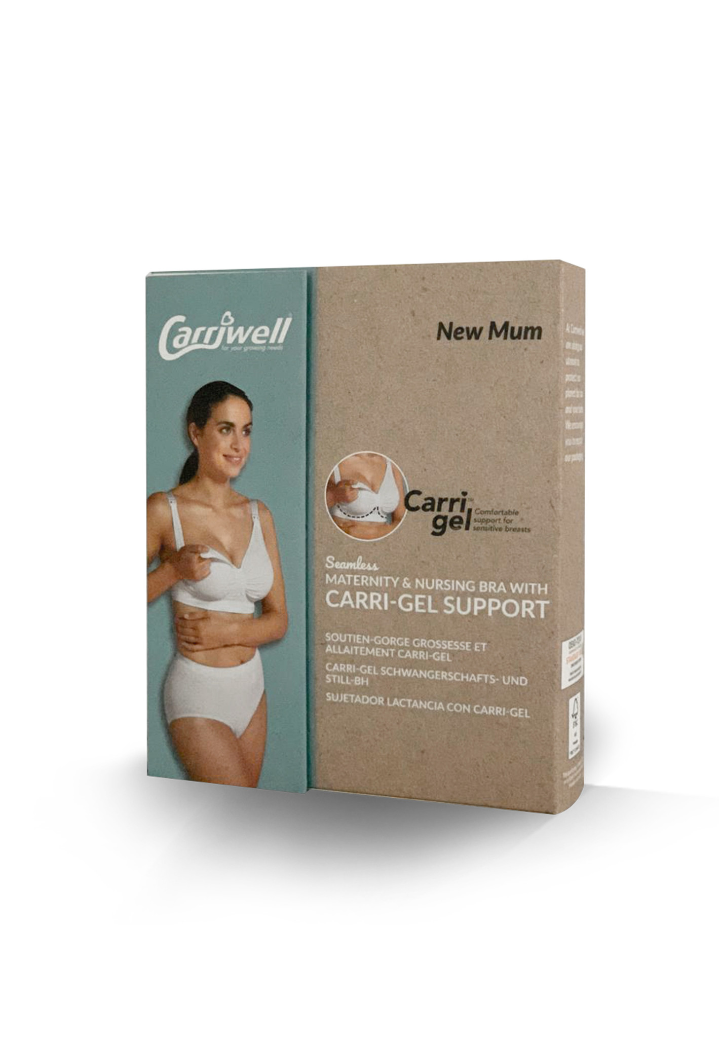 Carriwell - Zwangerschapslingerie voor iedere moeder Carriwell Meegroei - & Voedingsbh Carri-Gelbeugel - Zwart