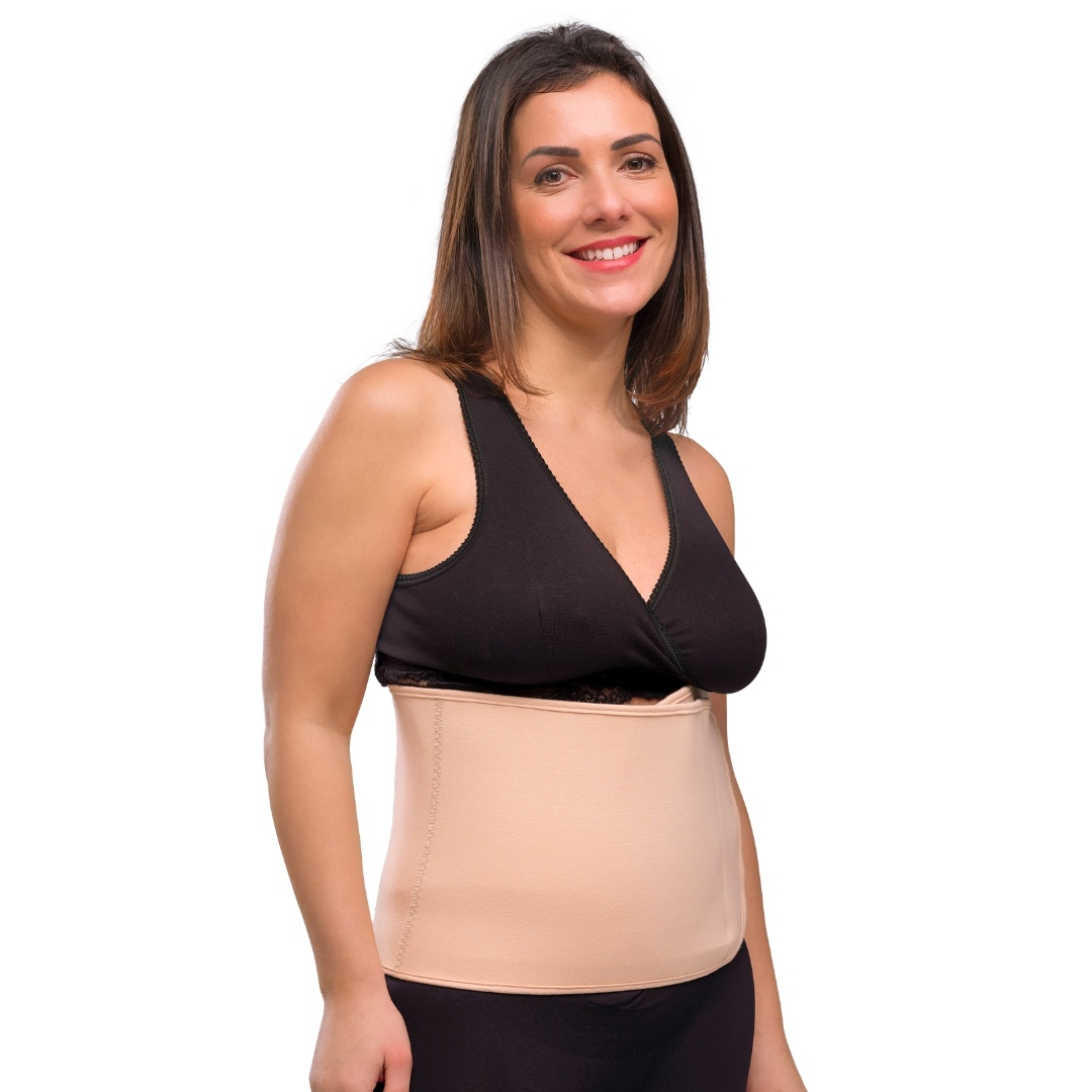 Carriwell Carriwell Sluitband Belly Binder - Ecru