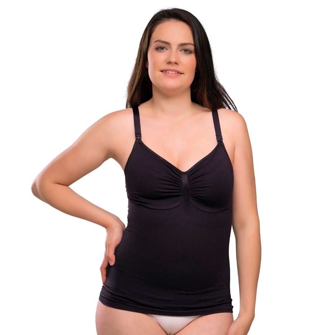 Carriwell Carriwell Voedingshemd shapewear Zwart