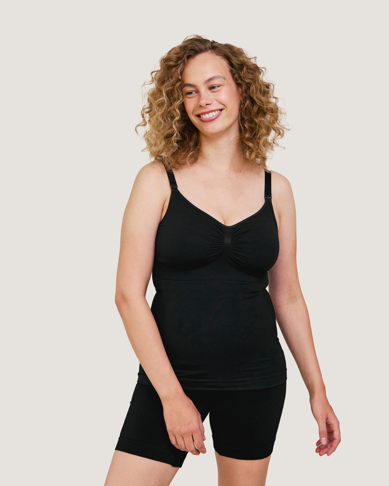Carriwell Carriwell Voedingshemd shapewear Zwart
