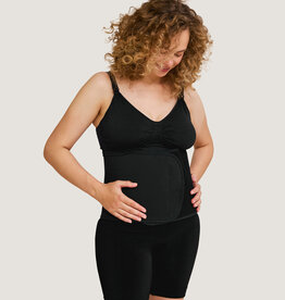 Carriwell Sluitband Belly Binder -  Biokatoen - Zwart