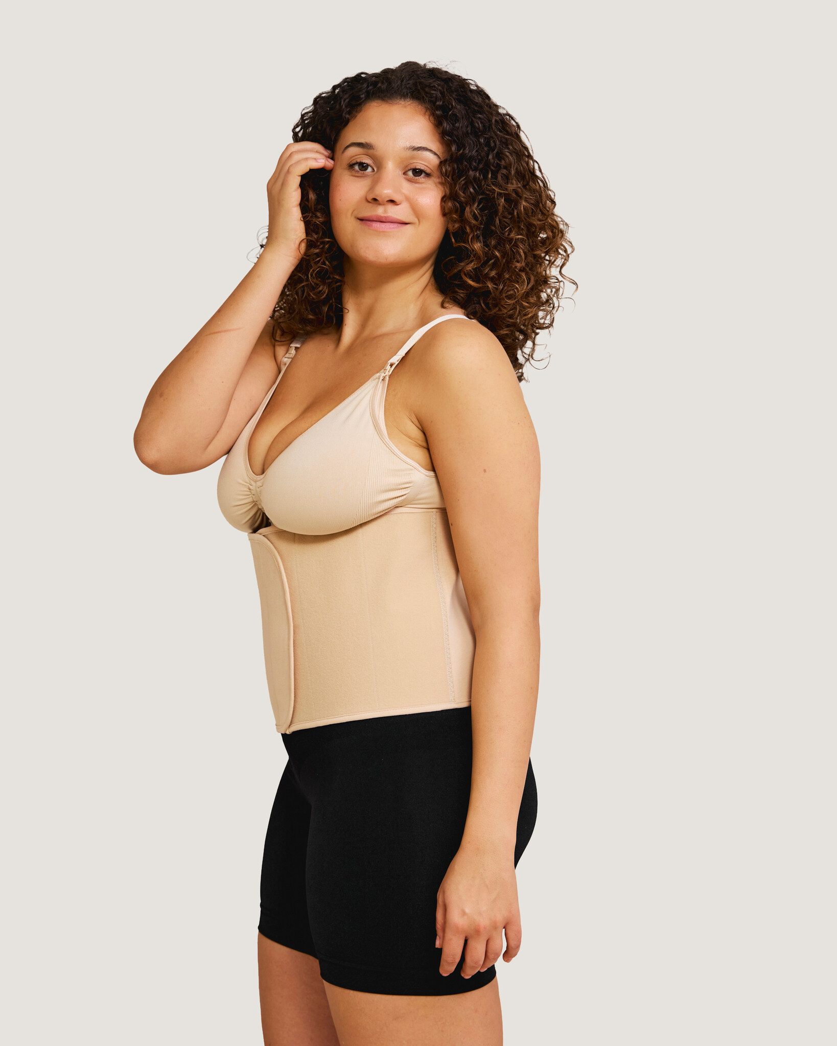 Carriwell Carriwell Sluitband Belly Binder - Ecru