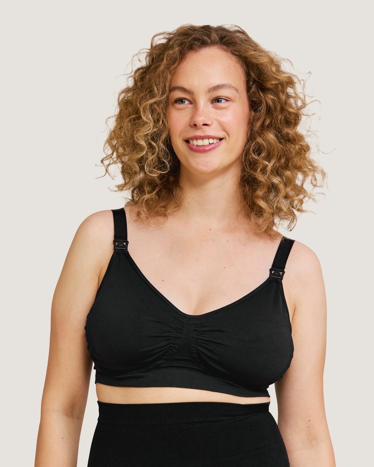 Carriwell Carriwell Meegroei - & Voedingsbh Carri-Gelbeugel - Zwart