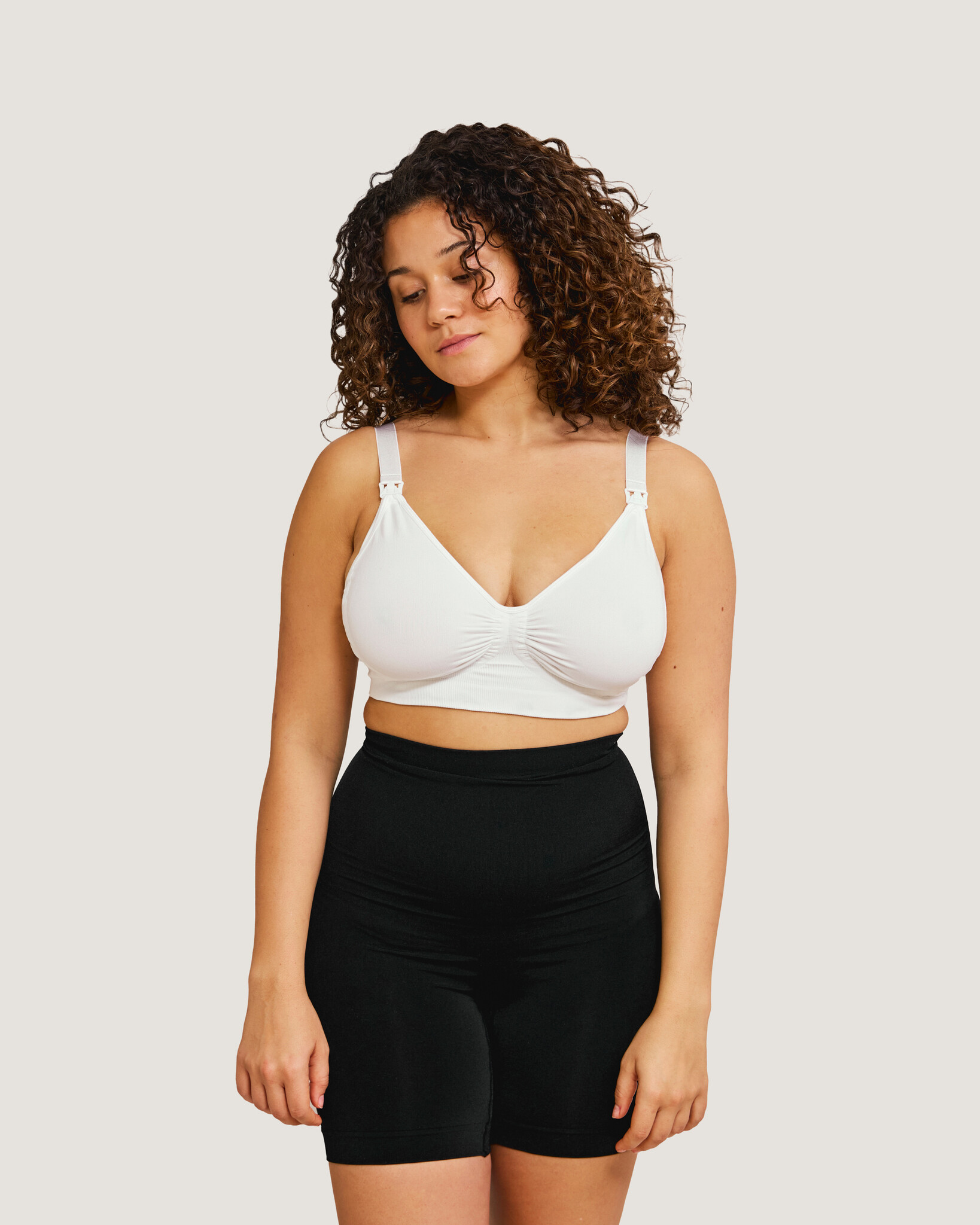 Carriwell Carriwell Meegroei - & Voedingsbh Carri-Gelbeugel - Wit