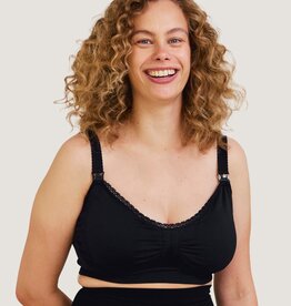 Carriwell Meegroei- & Voedingsbh Padded + Carri-Gelbeugel - Zwart