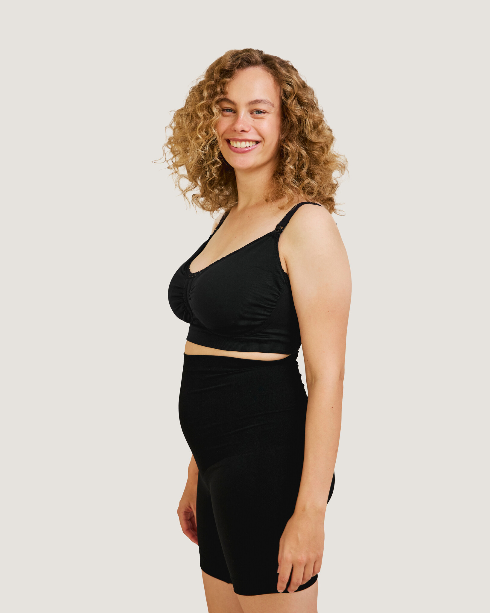 Carriwell Carriwell Meegroei- & Voedingsbh Padded + Carri-Gelbeugel - Zwart