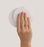 Carriwell Carriwell Wasbare Zoogcompressen - Katoen - Wit (6 st)