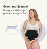 Carriwell Carriwell Overbelly Buikband - Zwart