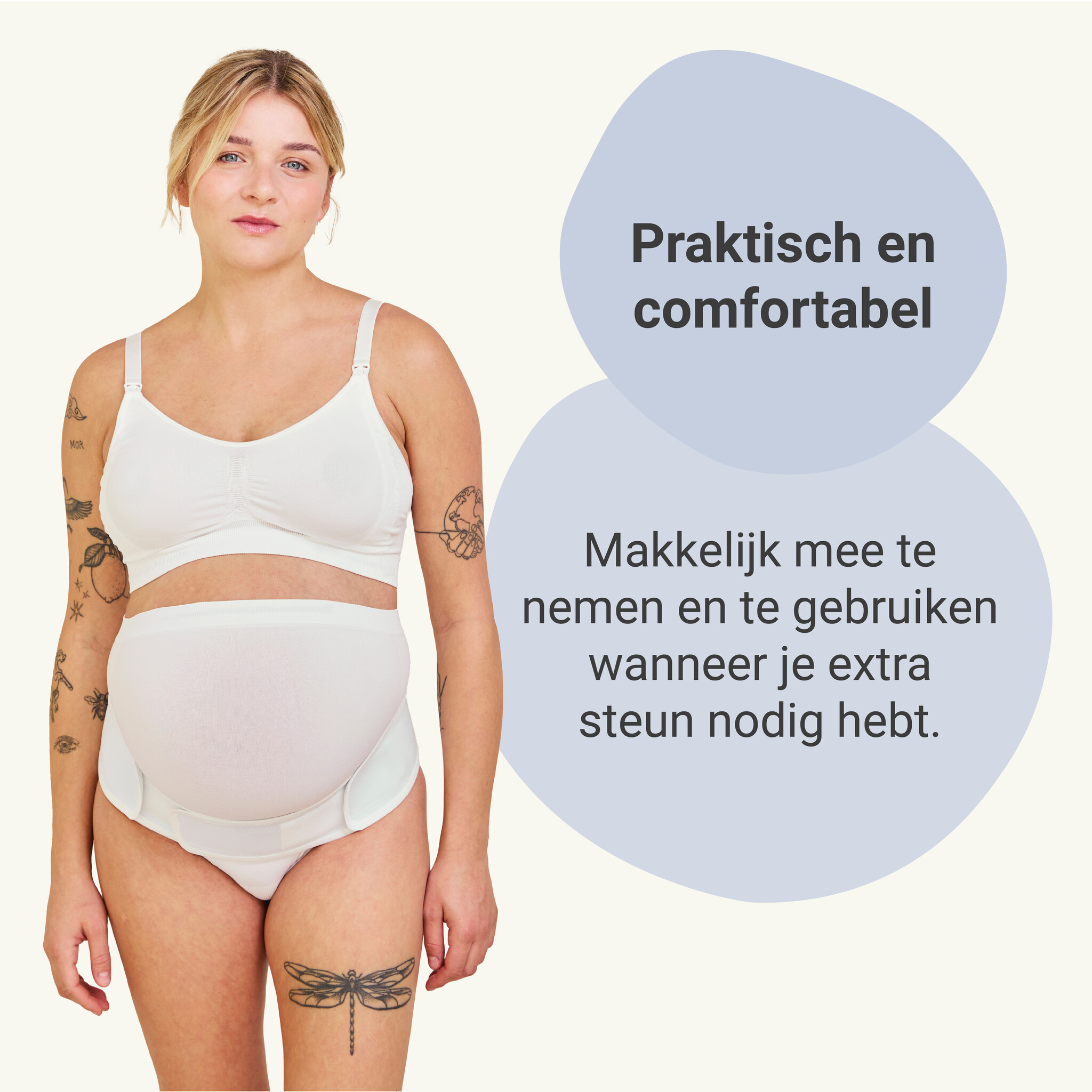 Carriwell Carriwell Verstelbare Buikband - Wit