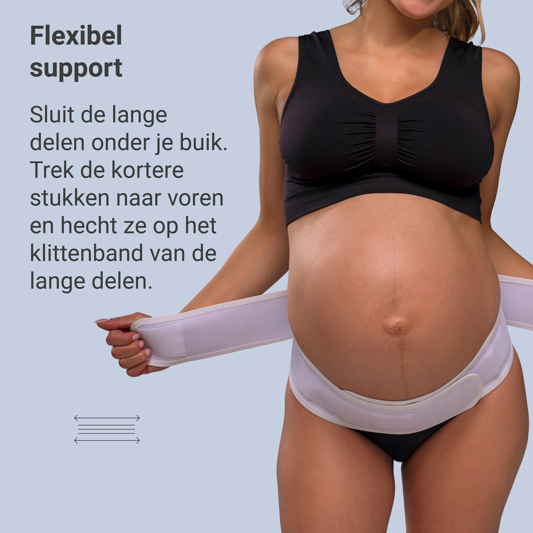 Carriwell Carriwell Verstelbare Buikband - Wit