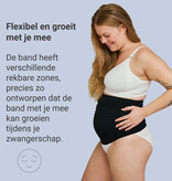 Carriwell Carriwell Naadloze Buikband Support - Zwart