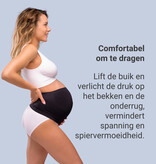 Carriwell Carriwell Naadloze Buikband Support - Zwart