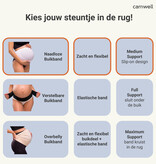 Carriwell Carriwell Naadloze Buikband Support - Zwart