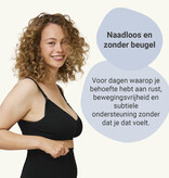 Carriwell Carriwell Meegroei- & Voedingsbh Original - Zwart