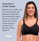 Carriwell Carriwell Meegroei & Voedingsbh Padded - Zwart