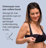 Carriwell Carriwell Meegroei- & Voedingsbh Padded + Carri-Gelbeugel - Zwart