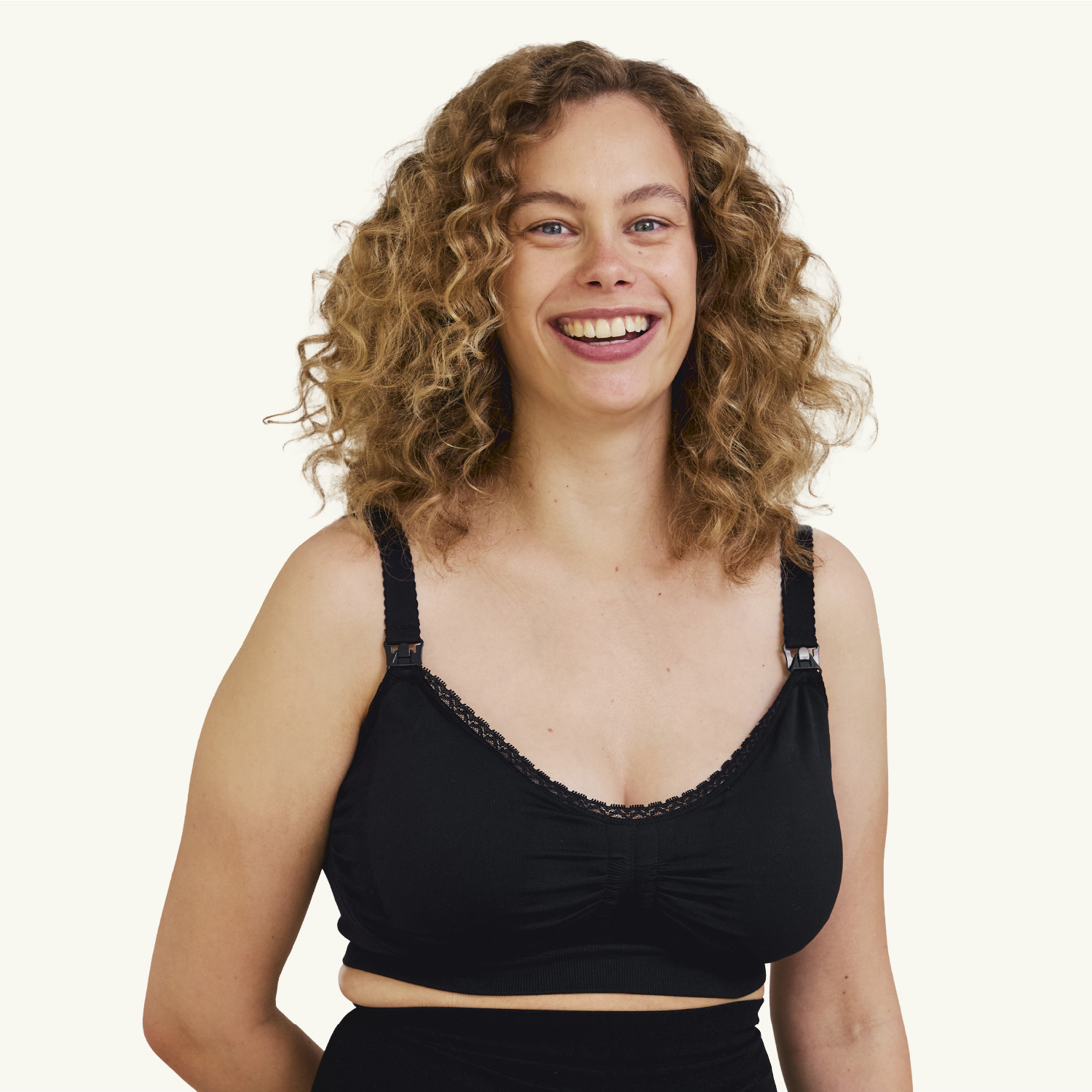 Carriwell Carriwell Meegroei- & Voedingsbh Padded + Carri-Gelbeugel - Zwart