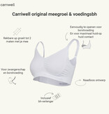 Carriwell Carriwell Meegroei- & Voedingsbh Original - Wit