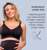 Carriwell Carriwell Meegroei - & Voedingsbh Carri-Gelbeugel - Zwart