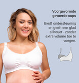 Carriwell Carriwell Voedingsbh Padded + Gelbeugel - Wit