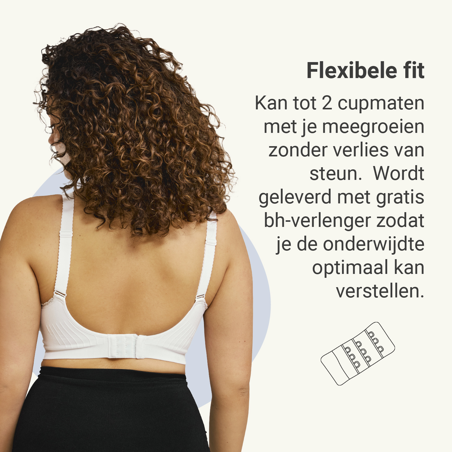 Carriwell Carriwell Voedingsbh Padded + Gelbeugel - Wit